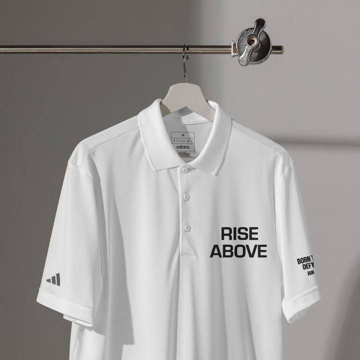 RISE ABOVE 01 adidas sport polo
