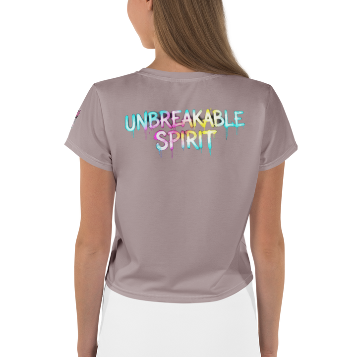 SWEET MELT HEART 01 – UNBREAKABLE SPIRIT Crop Tee