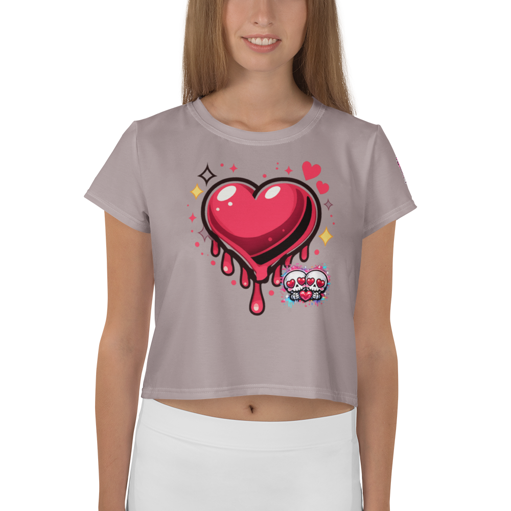 SWEET MELT HEART 01 – UNBREAKABLE SPIRIT Crop Tee