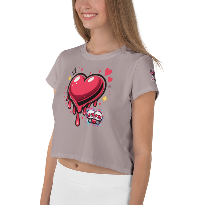 SWEET MELT HEART 01 – UNBREAKABLE SPIRIT Crop Tee