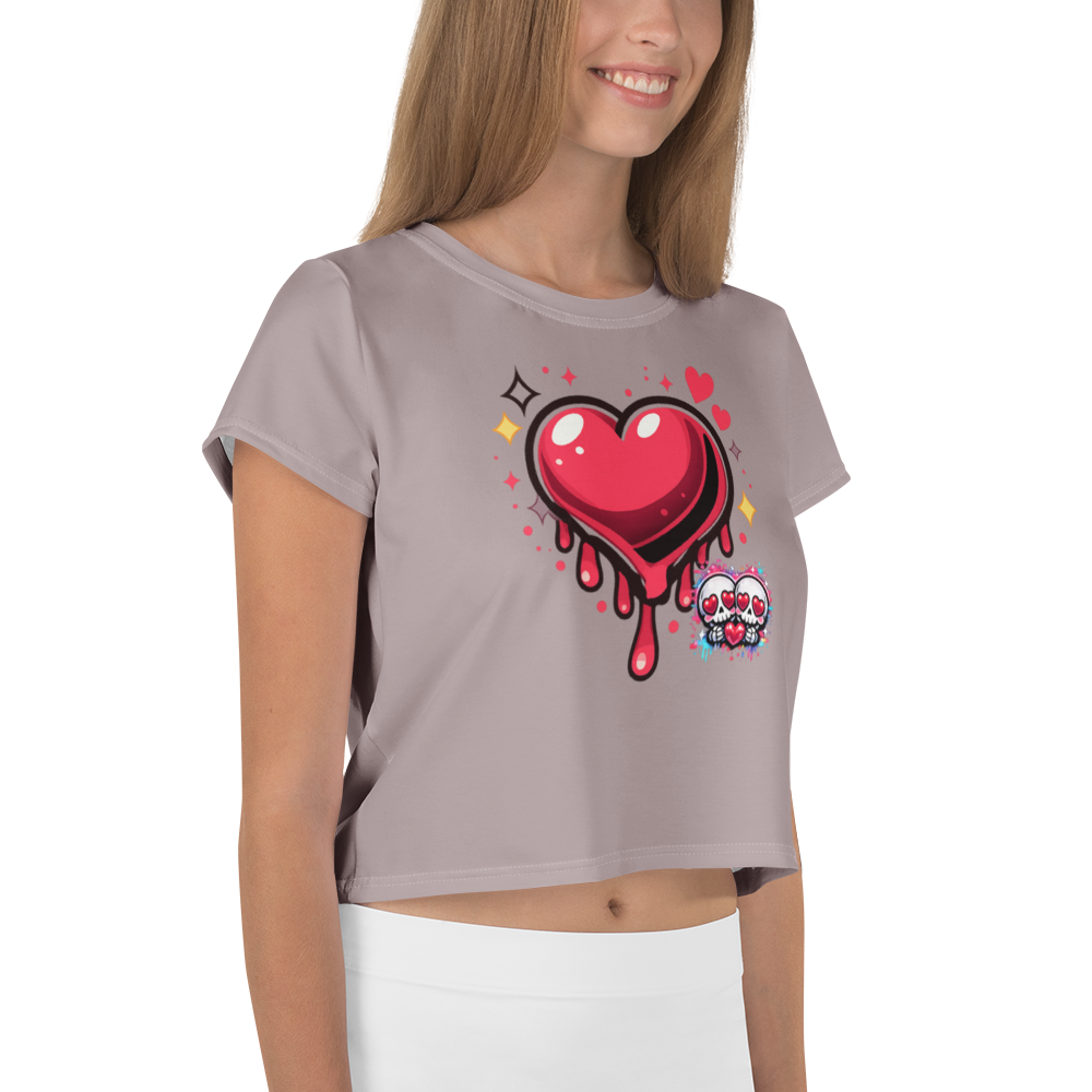 SWEET MELT HEART 01 – UNBREAKABLE SPIRIT Crop Tee