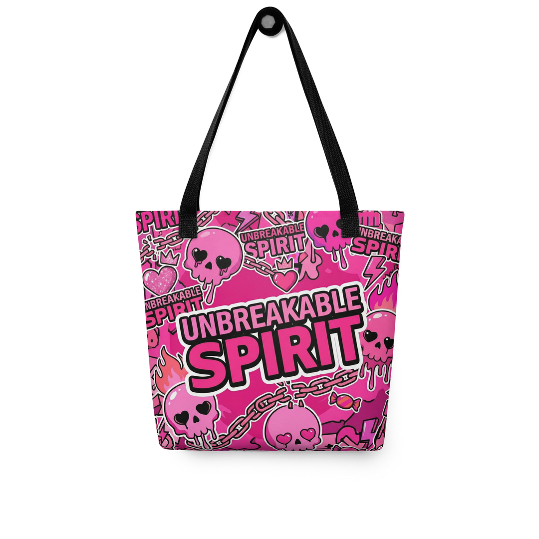 UNBREAKABLE SPIRIT 01 オールオーバープリントトートバッグ