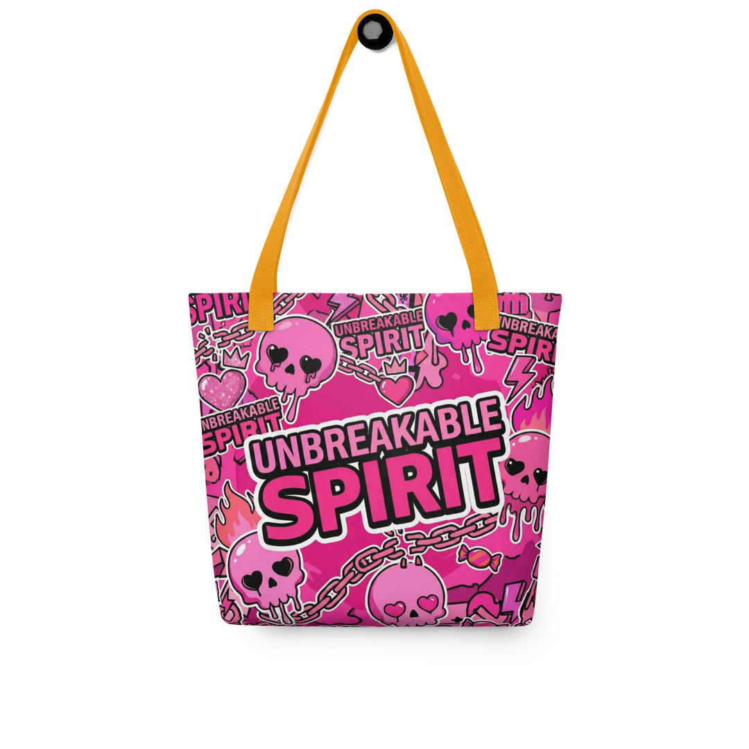 UNBREAKABLE SPIRIT 01 オールオーバープリントトートバッグ