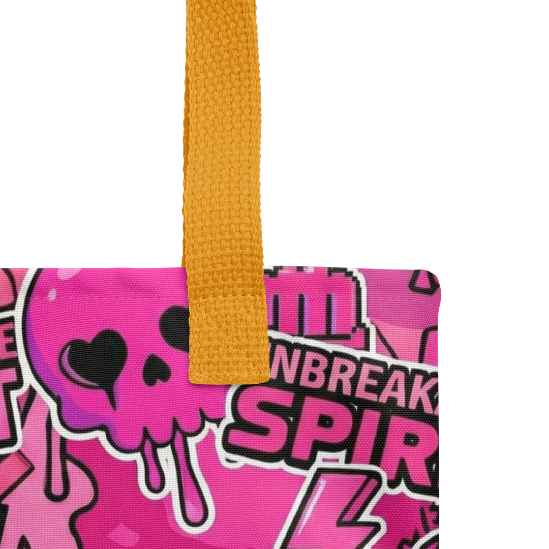 UNBREAKABLE SPIRIT 01 オールオーバープリントトートバッグ