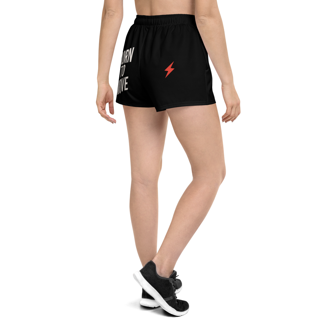 BORN TO MOVE 01 – JUN Unisex Athletic Shorts