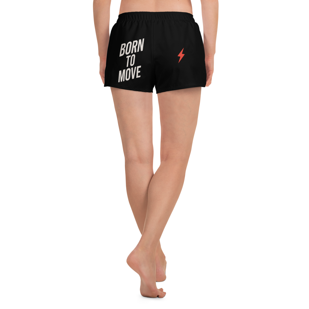 BORN TO MOVE 01 – JUN Unisex Athletic Shorts