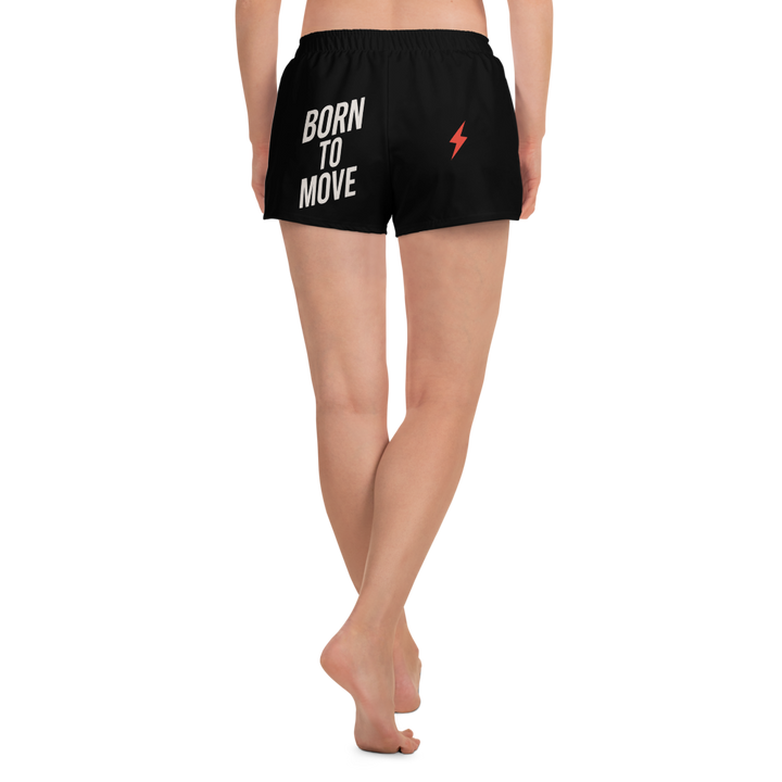 BORN TO MOVE 01 – JUN Unisex Athletic Shorts