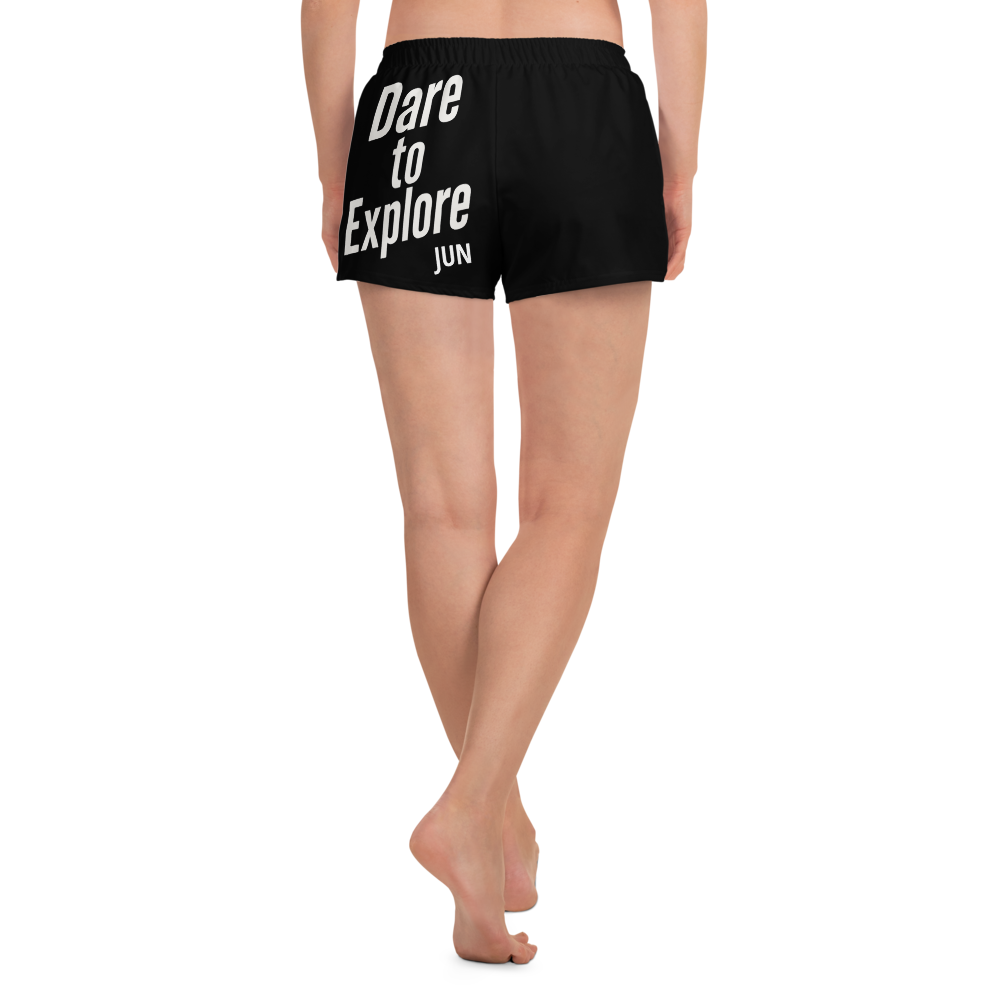 Dare to Explore 01 – JUN モノクロロゴ ブラックショーツ