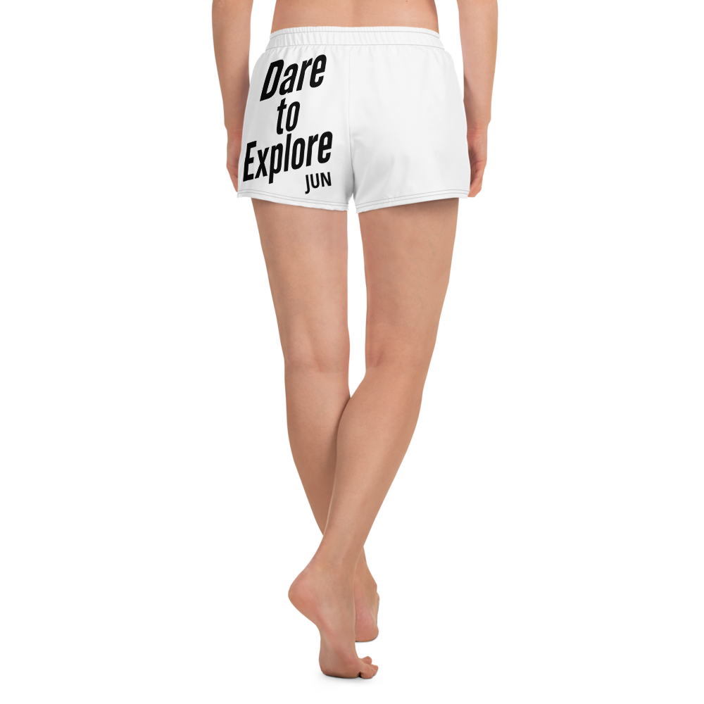 Dare to Explore 02 – JUN モノクロロゴ ホワイトショーツ