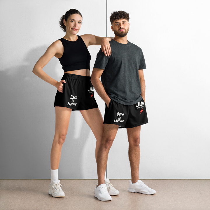 BORN TO MOVE 01 – JUN Unisex Athletic Shorts