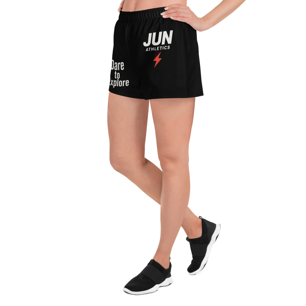 BORN TO MOVE 01 – JUN Unisex Athletic Shorts