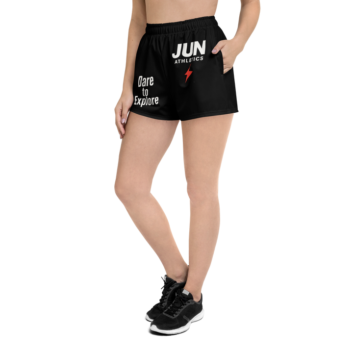 BORN TO MOVE 01 – JUN Unisex Athletic Shorts