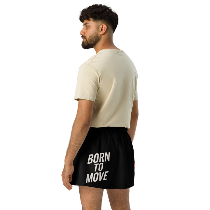 BORN TO MOVE 01 – JUN Unisex Athletic Shorts