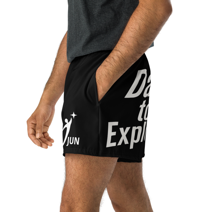 Dare to Explore 01 – JUN モノクロロゴ ブラックショーツ