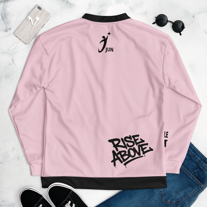 RISE ABOVE 04｜Unisex Bomber Jacket – SAKURA EDGE