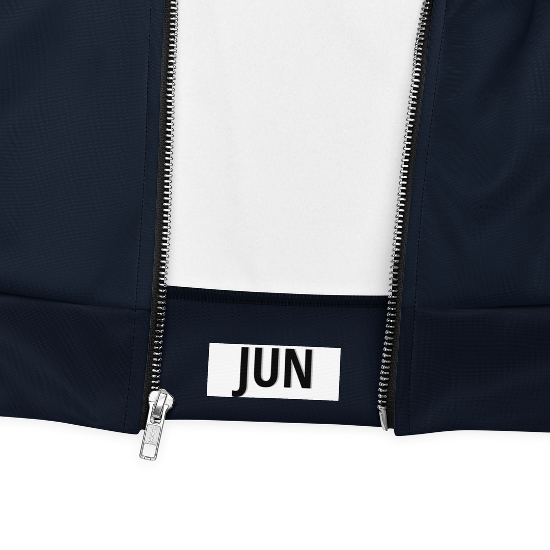 RISE ABOVE 02｜Unisex Bomber Jacket – OBSIDIAN NAVY