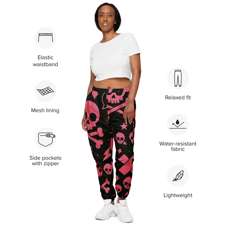 PINK PUNK 01 – Stencil Skull