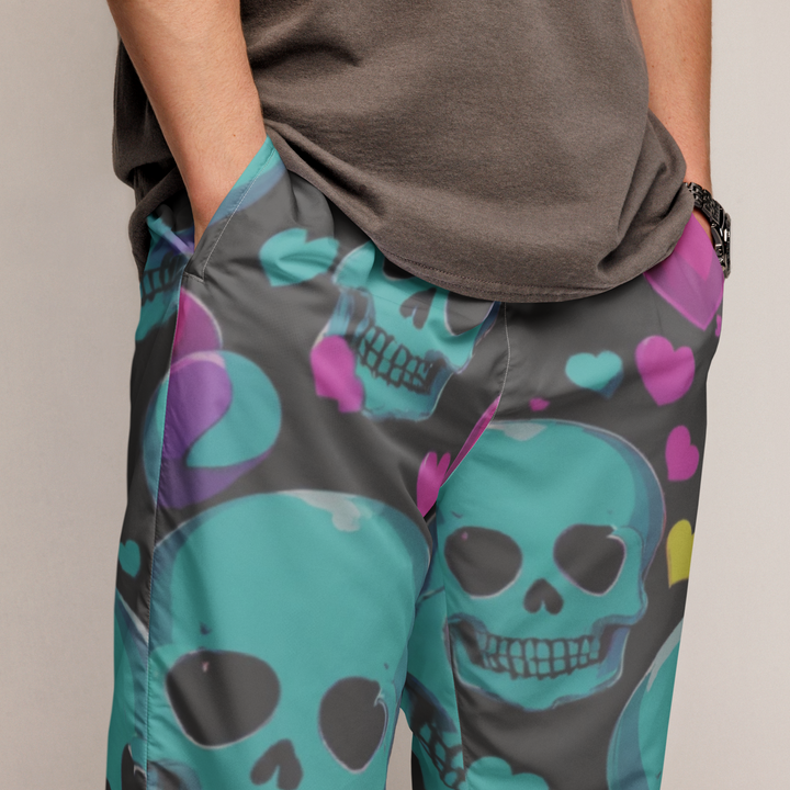 Sweet to the Bone 04 – Candy Skull Hearts Unisex Track Pants