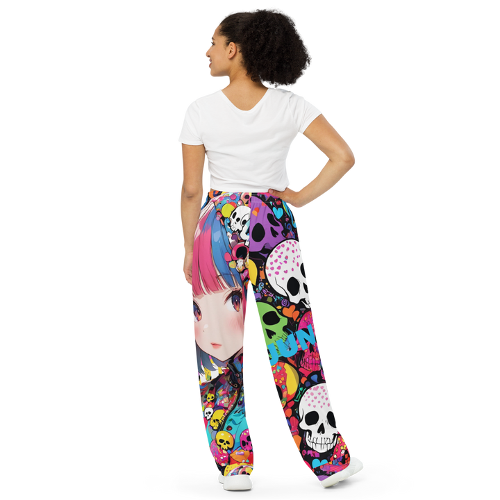 ANIME REBEL DREAM 01 Wide-Leg Pants