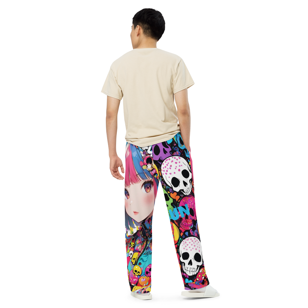 ANIME REBEL DREAM 01 Wide-Leg Pants