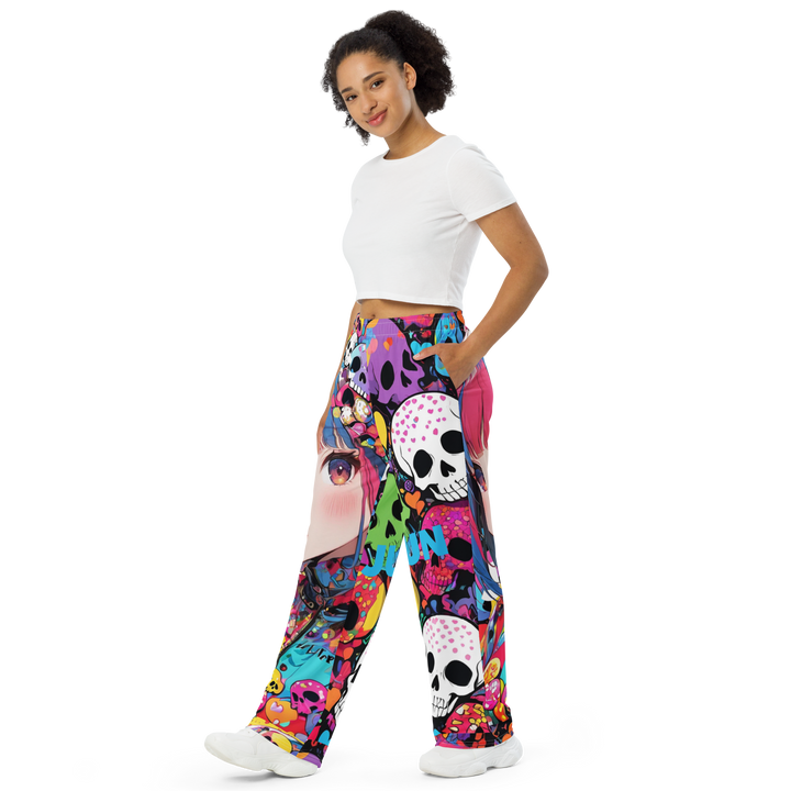 ANIME REBEL DREAM 01 Wide-Leg Pants