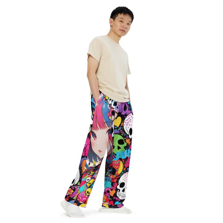 ANIME REBEL DREAM 01 Wide-Leg Pants