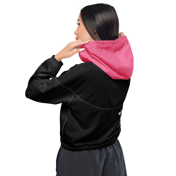 HEARTON GIRL Cropped Windbreaker｜今日もナイス！