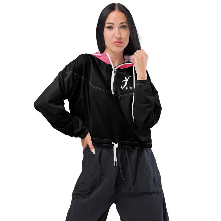 HEARTON GIRL Cropped Windbreaker｜今日もナイス！