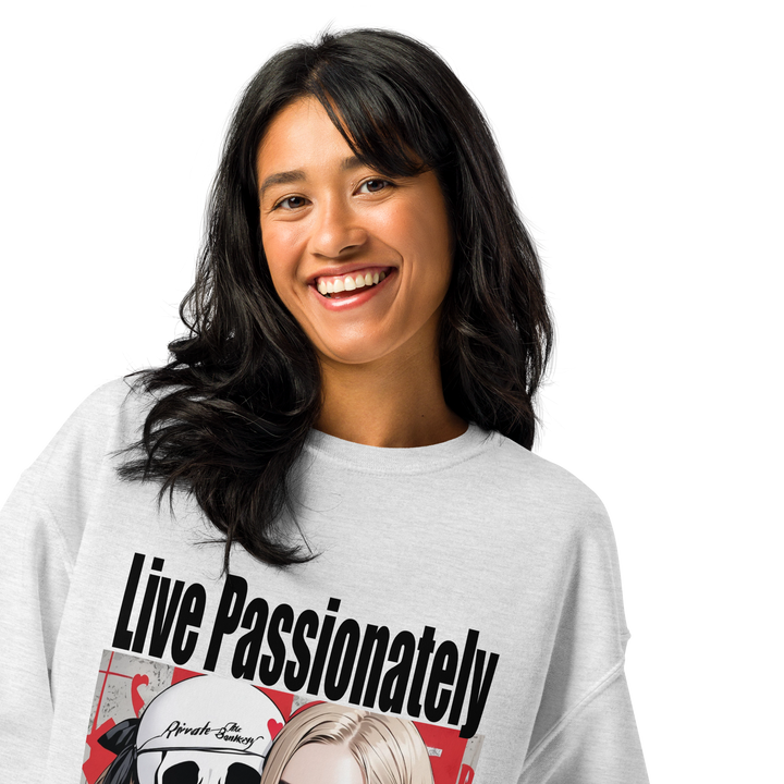 Live Passionately 02 Crew neck sweatshirt 1
