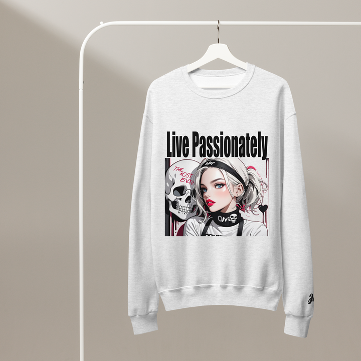 Live Passionately 03 Crew neck sweatshirt 1
