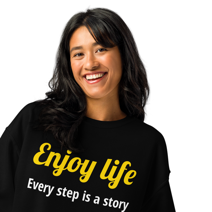 Enjoy Life 11 Crew neck sweatshirt Black