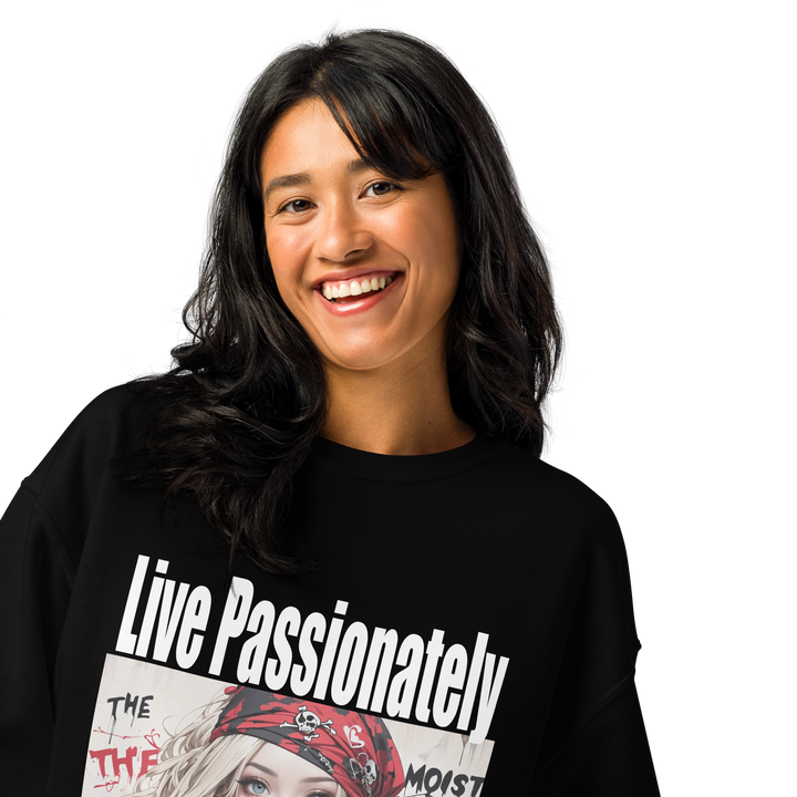 Live Passionately 01 Crew neck sweatshirt 2