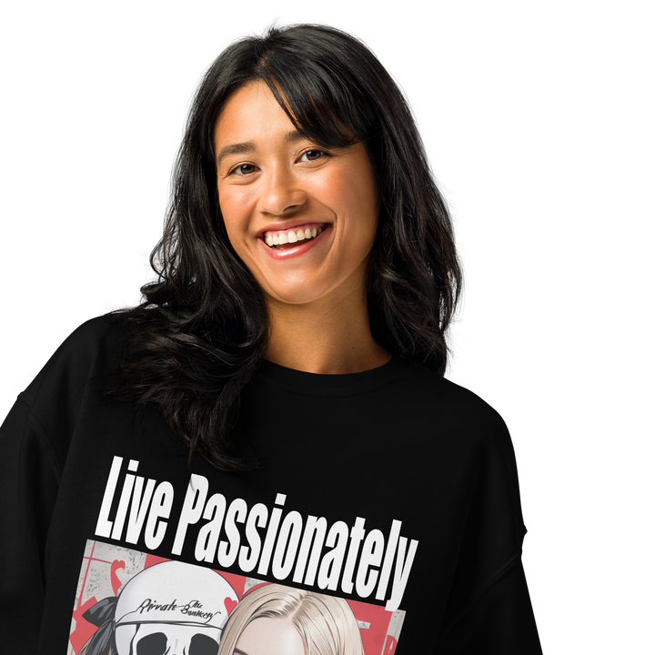 Live Passionately 02 Crew neck sweatshirt 2
