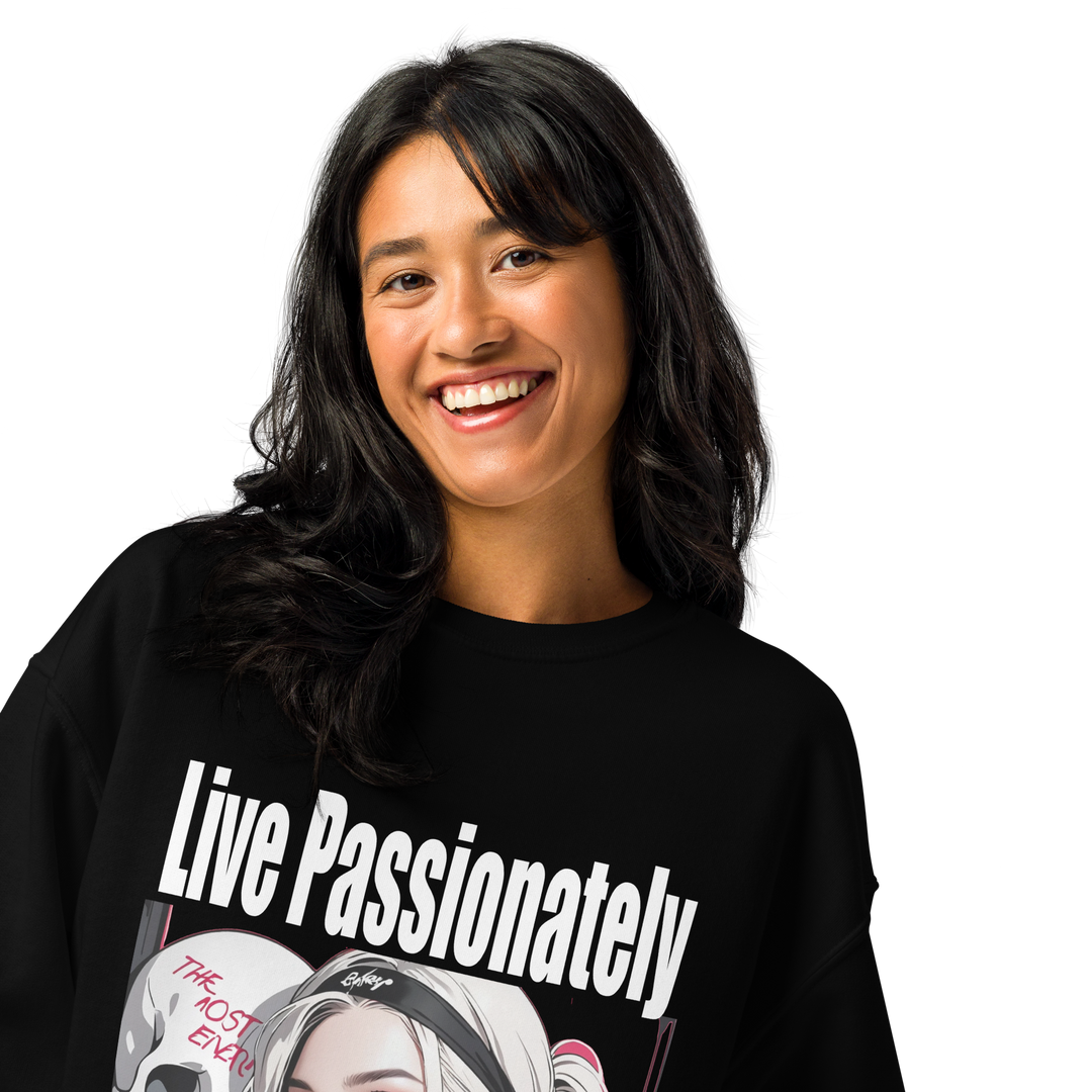 Live Passionately 03 Crew neck sweatshirt 2
