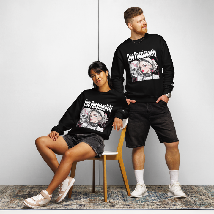 Live Passionately 03 Crew neck sweatshirt 2