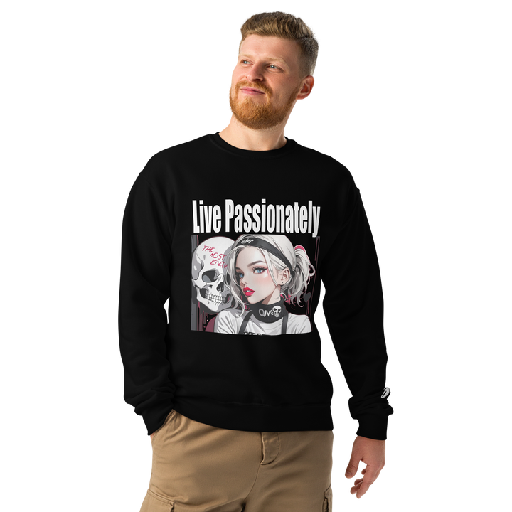 Live Passionately 03 Crew neck sweatshirt 2