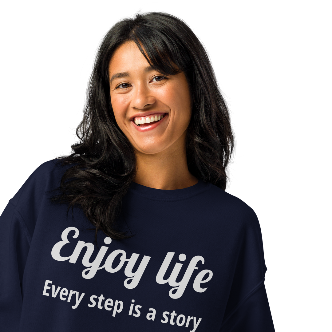 Enjoy Life 11 Crew neck sweatshirt Navy