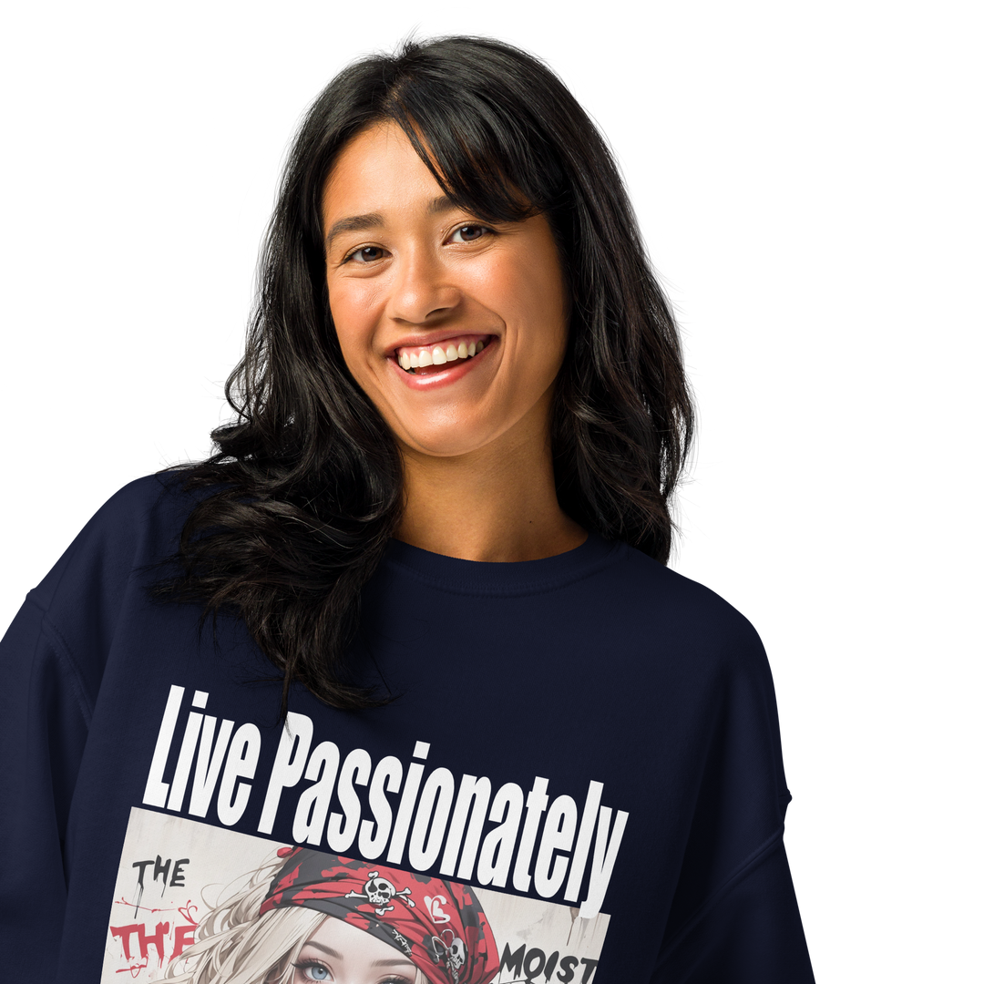 Live Passionately 01 Crew neck sweatshirt 2