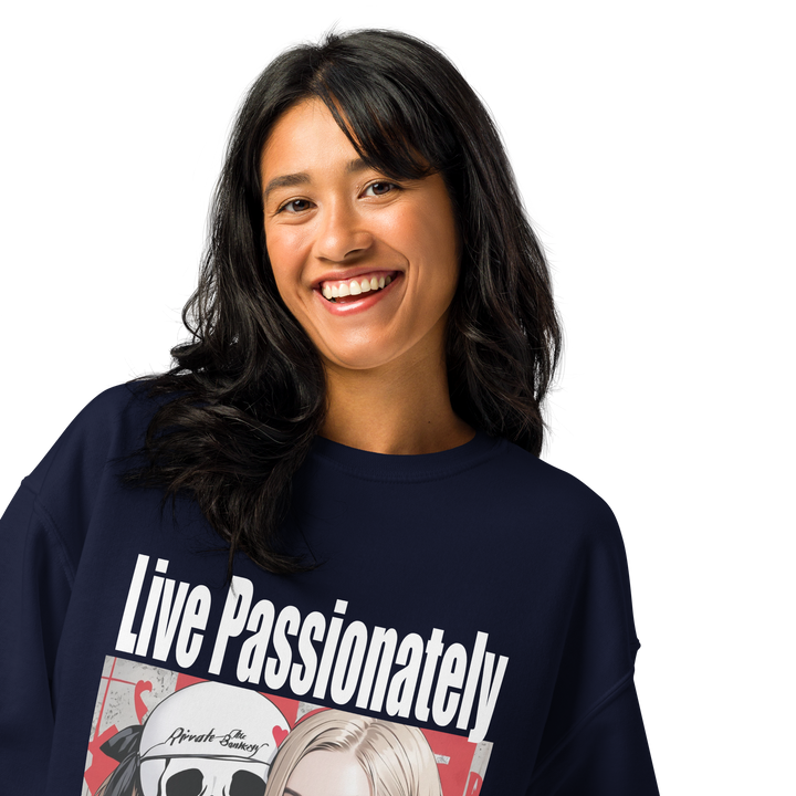 Live Passionately 02 Crew neck sweatshirt 2