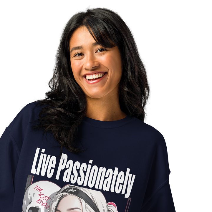 Live Passionately 03 Crew neck sweatshirt 2