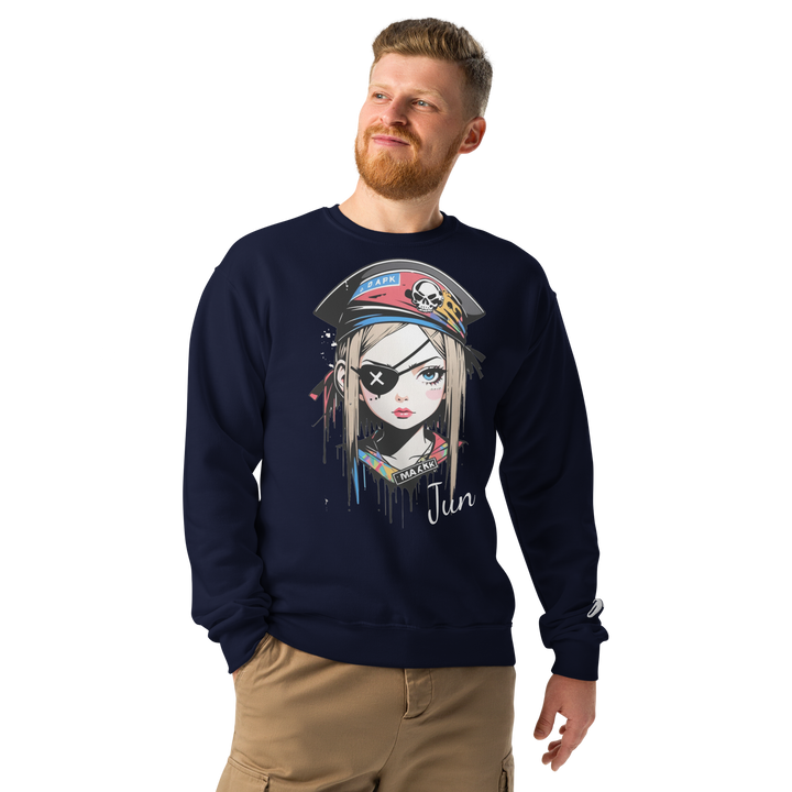 Jun 01 Crew neck sweatshirt Navy
