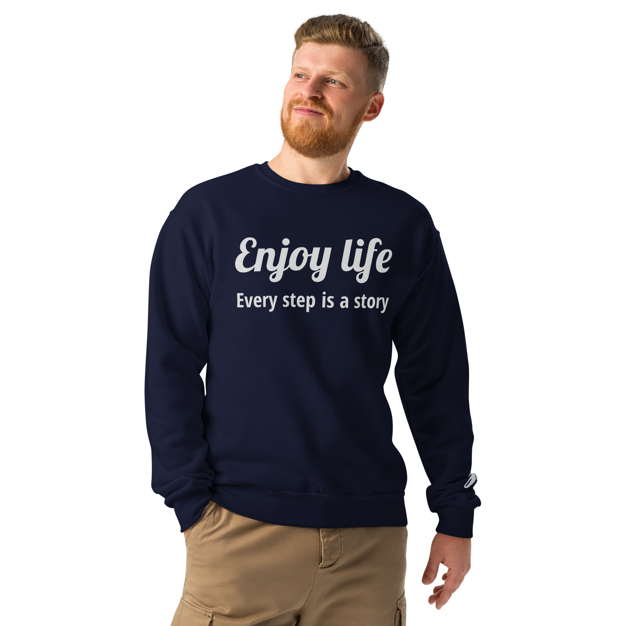 Enjoy Life 11 Crew neck sweatshirt Navy