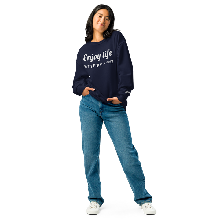 Enjoy Life 11 Crew neck sweatshirt Navy