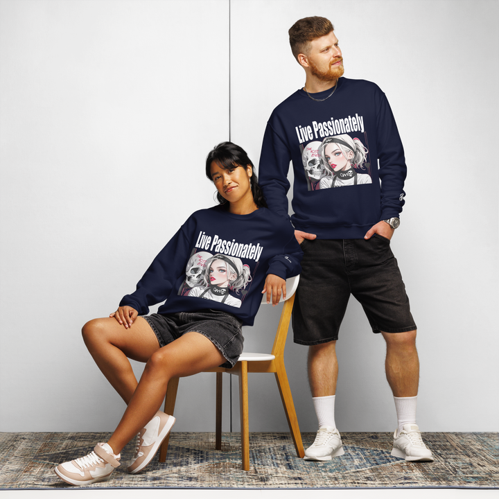 Live Passionately 03 Crew neck sweatshirt 2