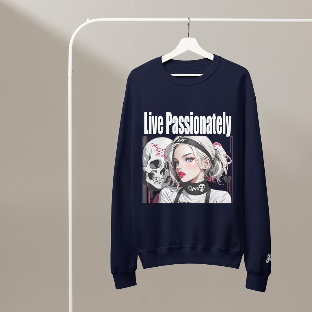 Live Passionately 03 Crew neck sweatshirt 2