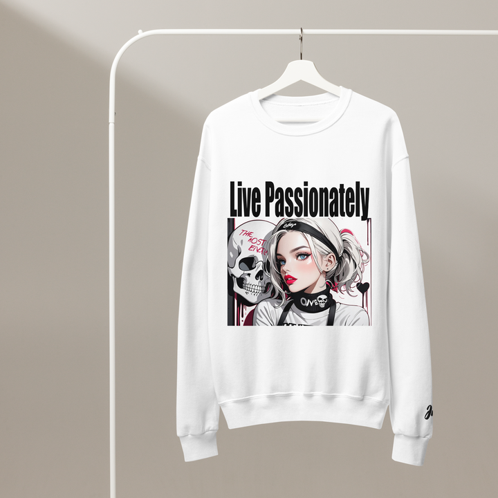 Live Passionately 03 Crew neck sweatshirt 1
