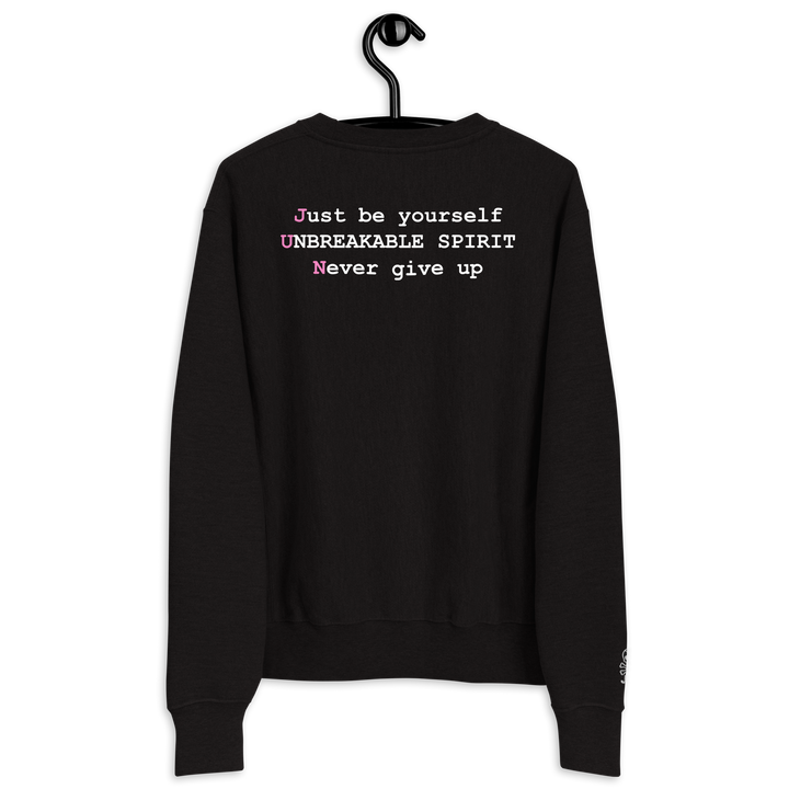 UNBREAKABLE SPIRIT 02 – Heart Skull Message Champion® Sweatshirt