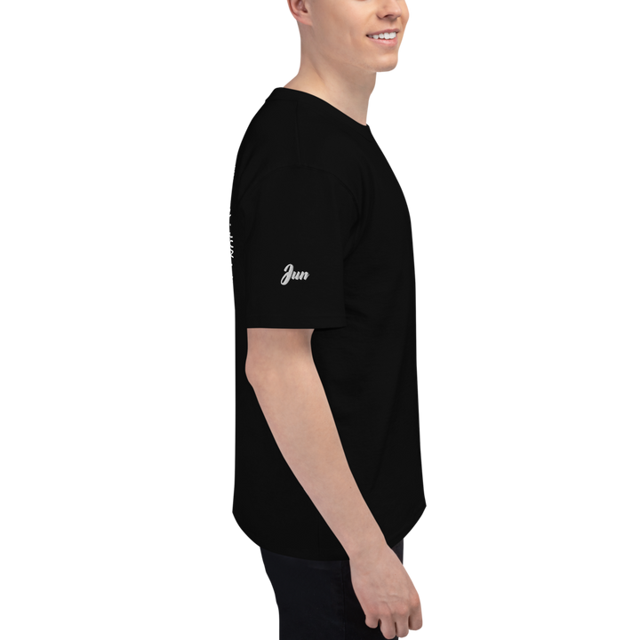 NEVER SETTLE 01 Men's Champion T-Shirt 2