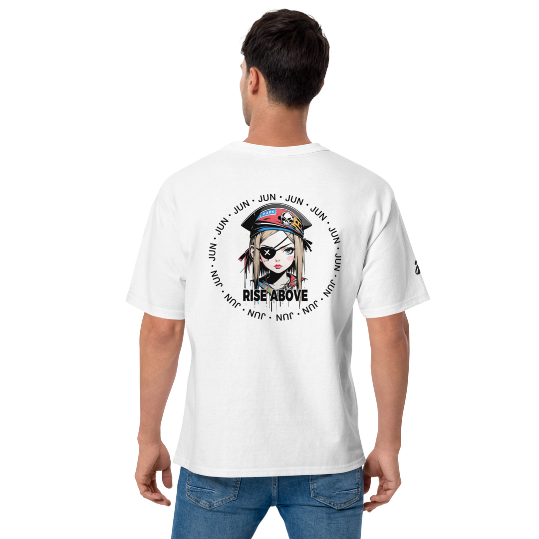 NEVER SETTLE 01 Men's Champion T-Shirt 1