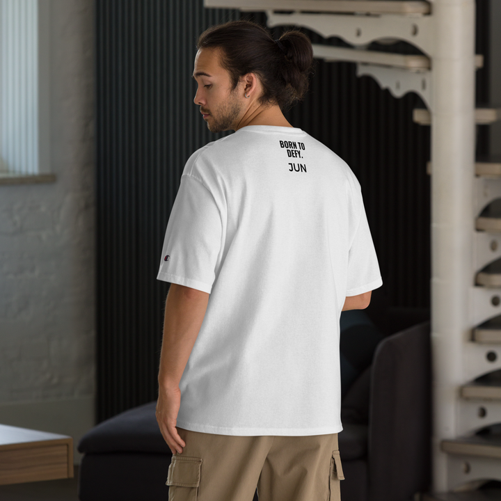 RISE ABOVE 01 Men's Champion T-Shirt 1